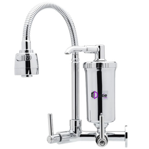 Torneira Filtro Parede Base de Abs Cano Gourmet