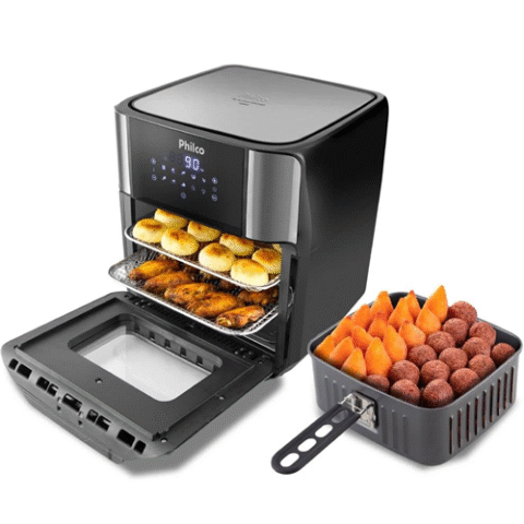 Philco Air Fry Oven 12L 1800w Preto