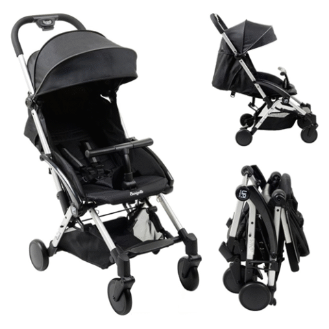 Carrinho de Bebê UP! Metal Prata Burigotto