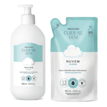 Kit Cuide-se Bem Nuvem: Loção Corporal 400ml + Refil 350ml