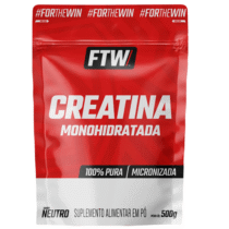 Creatina Monohidratada 100% Pura Refil 500g – FTW