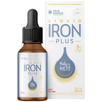 True Source Líquido de Ferro para Bebês e Crianças 30ml Morango