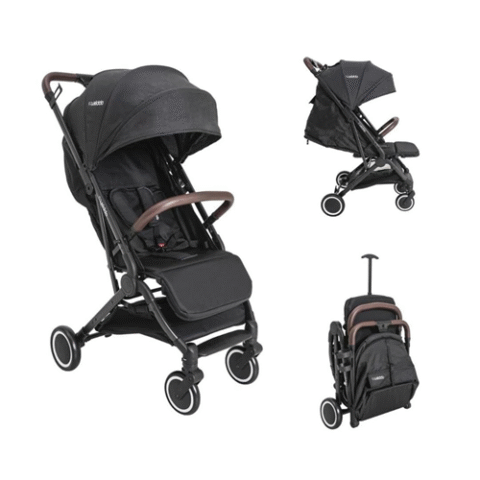 Carrinho de Bebê Sprint II Preto Kiddo