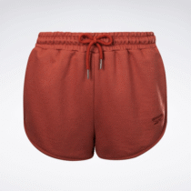Reebok Short Logo Feminino Marrom