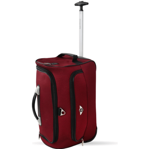 Santino Bolsa/Mala de Viagem Havana com Rodas Fixas e Pés de Apoio Removível Vinho