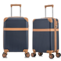 Santino Mala de Viagem de Bordo Kabri 10kg Rígida ABS Padrão ANAC com 4 Rodas duplas 360º