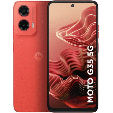 Smartphone Motorola Moto G35 5G 256GB 12GB RAM Camera 50MP Tela 6.7 Coral