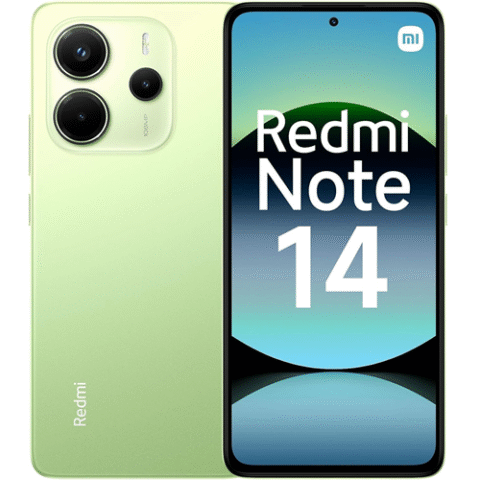 Smartphone Xiaomi Redmi Note 14 8GB RAM 256GB ROM Verde