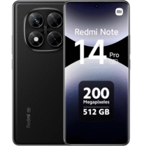 Smartphone Xiaomi Redmi Note 14 Pro 5G 512GB 12GB RAM NFC Midnight Black
