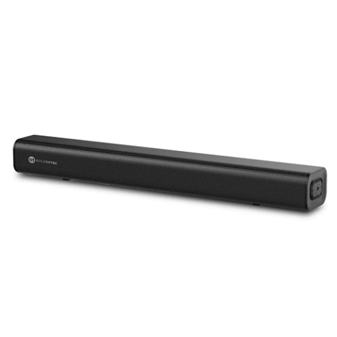 Soundbar Barra de Som Goldentec 2.0 Canais Bluetooth 120W RMS com HDMI ARC Preto