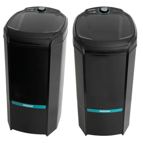 Tanquinho Suggar Lavamax Eco 10kg 110V Preta