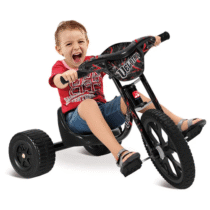 Triciclo Velotrol Speed Preto Bandeirante