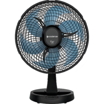 Ventilador De Mesa Cadence Vtr310 Fresh Mini 6 Pás 30cm Preto