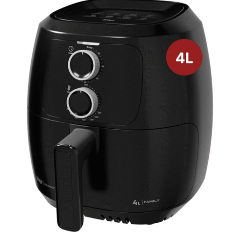WAP Fritadeira Elétrica Air Fryer Family 4L Preto 127V