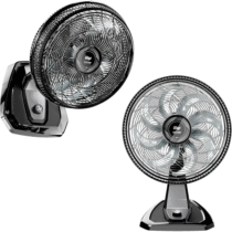 WAP Ventilador de Mesa e Parede 50cm Flow Turbo 8 Pás e 3 Velocidades – 127V