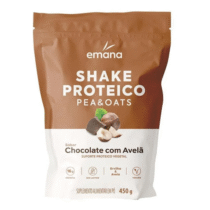 Whey Protein Isolado Emana Shake Proteico Chocolate com Avelã 450g