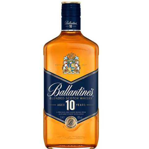 Whisky Escocês Blended 10 Anos Ballantine’s Garrafa 1L