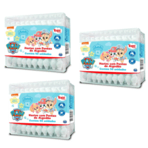 3 Unidades Hastes Flexíveis Topz Baby Patrulha Canina 50 unidades