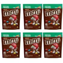 6 Unidades Chocolate M&M’S ao Leite 148g