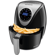 Air Fryer Mondial Family 3,5L 1500W Preto/Inox 110V