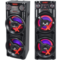 Amvox Caixa de Som Amplificada ACA 1900 New X SFM- 1900W RMS Bluetooth Equalizador USB