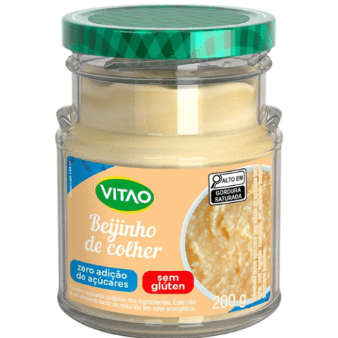 Beijinho De Colher Zero Açúcar Vitao 200g