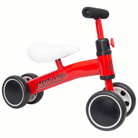 Bicicleta‎‎ Andador‎‎ De‎‎ Equilíbrio‎‎ Sem‎‎ Pedal‎‎ 4‎‎‎ Rodas Atentu Kids