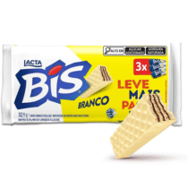 Bis Branco Kit com 3 unidades de 100,8g