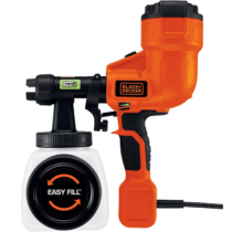 Black+Decker Pistola de Pintura e Pulverizador Alto Volume e Baixa Pressão HVLP 350W – 110V Black+Decker Pistola de Pintura e Pulverizador Alto Volume e Baixa Pressão HVLP 350W – 110V