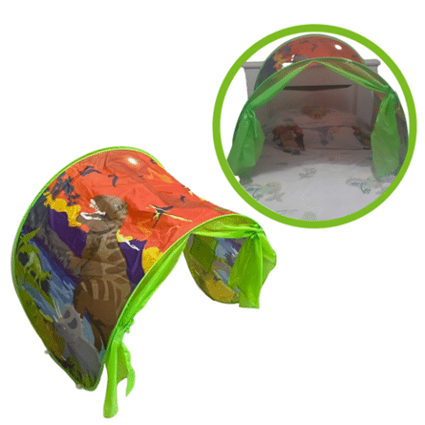 Cabana Mágica Dinossauro para Cabeceira de Cama Infantil