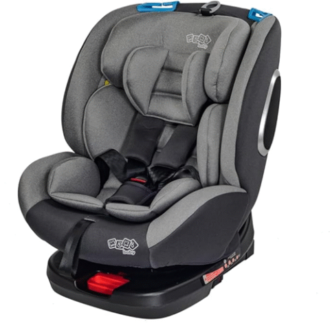 Cadeira de Carro infantil Max360 Isofix 36kg Maxi Baby Cinza