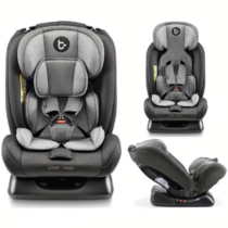 Cadeirinha Infantil Litet Mass Preta e Cinza – Suporta até 36kg
