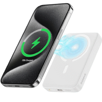 Carregador Portátil Magnético MagSafe Baseus Carregamento Rápido Carregador Portátil Magnético MagSafe Baseus Carregamento Rápido