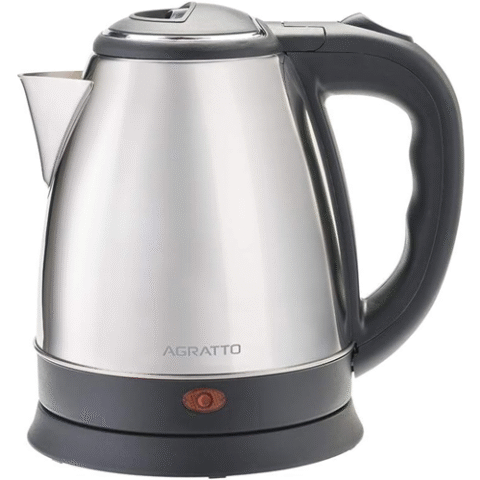 Chaleira Eletrica Agratto 784 Inox 1,8L Preto/inox – 220v