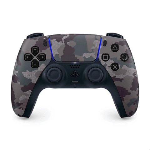 Controle PS5 DualSense S/ Fio Gray Camuflado