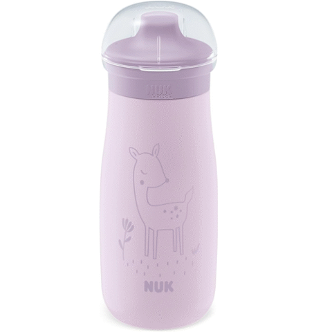 Copo Inox NUK Mini-Me Sip 300ml Lilás