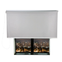 Cortina Persiana Rolo Blackout L 1,40m x 1,40m Golden Art (5 cores)