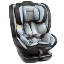 Cosco Kids Cadeirinha Evolutty 360 X com Giro 360º e Isofix Cinza Mescla