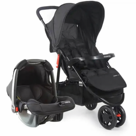 Cosco Kids Travel System Toffy Preto Absoluto