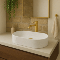 Cuba Branca Para Banheiro Lavabo Pia Apoio Sobrepor Oval 43×25 Íris – Beltempo