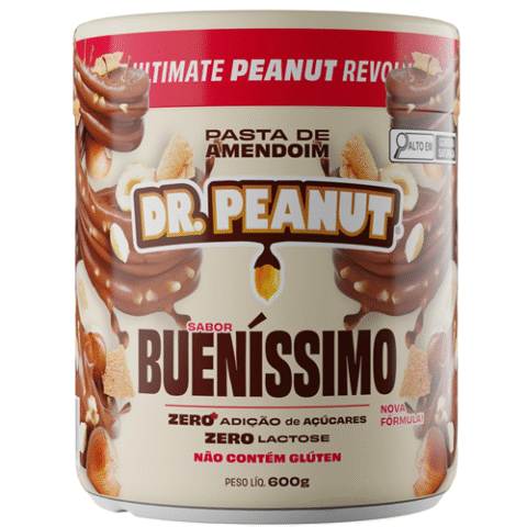 Dr. Peanut Pasta de Amendoim Bueníssimo 600g