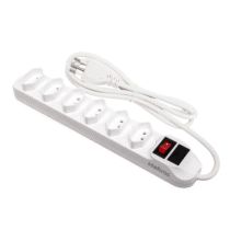 Filtro de Linha com 6 Tomadas EPE 1006 Branco Intelbras