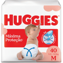 Fralda Huggies Supreme Care M 40 Unidades