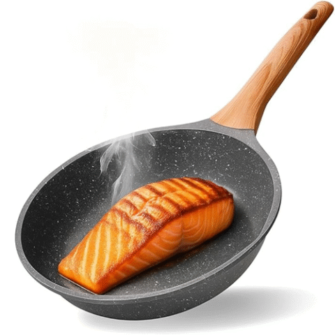 Frigideira Ceramica Antiaderente Fogão de Indução, Gás Elétrico e Vitrocerâmico