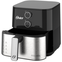 Fritadeira Sem Óleo Oster 4,6L OFRT520 Preto/Inox