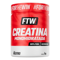 FTW Creatina Monohidratada 100% Pura Pote 1Kg