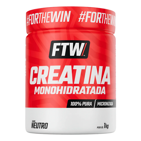 FTW Creatina Monohidratada 100% Pura Pote 1Kg
