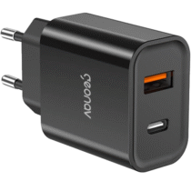 Geonav Carregador Universal Ultra Rápido Duo Power Delivery 20W Geonav Carregador Universal Ultra Rápido Duo Power Delivery 20W