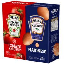 Heinz Pack Ketchup 397g + Maionese 390g