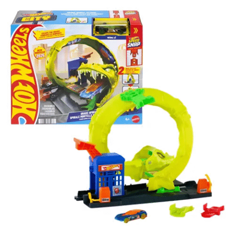 Hot Wheels City Pista Ataque de Cobra